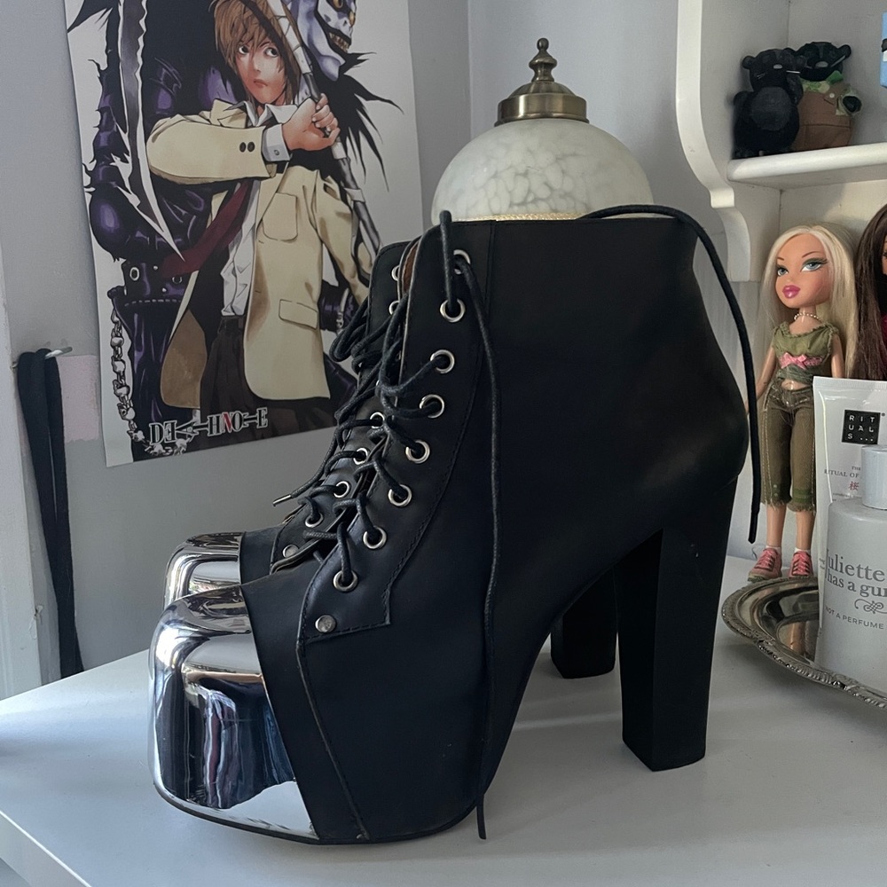 Jeffrey Campbell Lita Ankle Heeled Boot